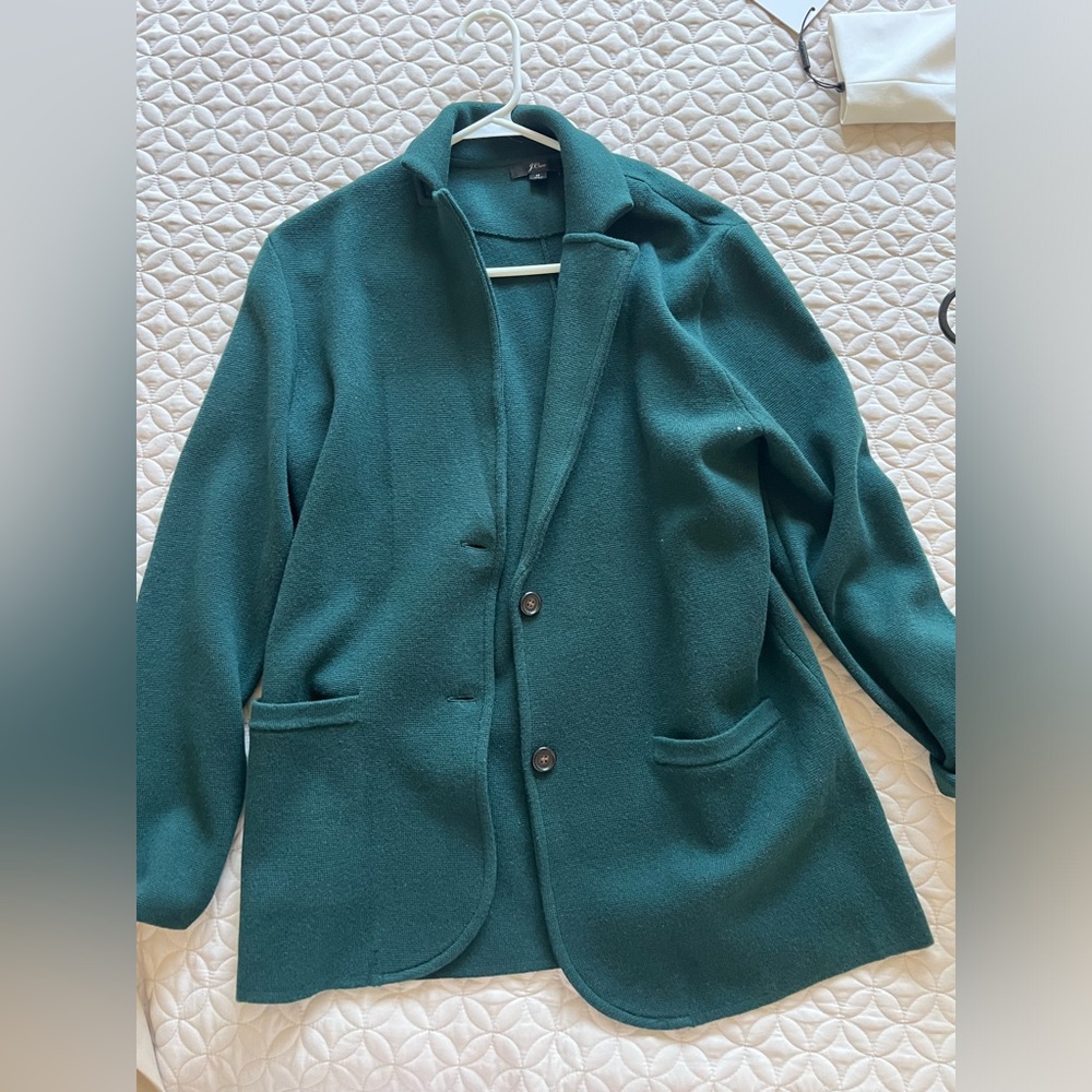 MOVING SALE: J crew sweater blazer